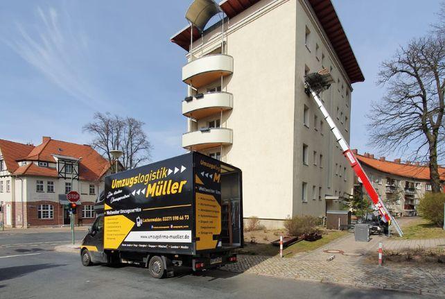 Möbellift schnell und einfach in Cavertitz